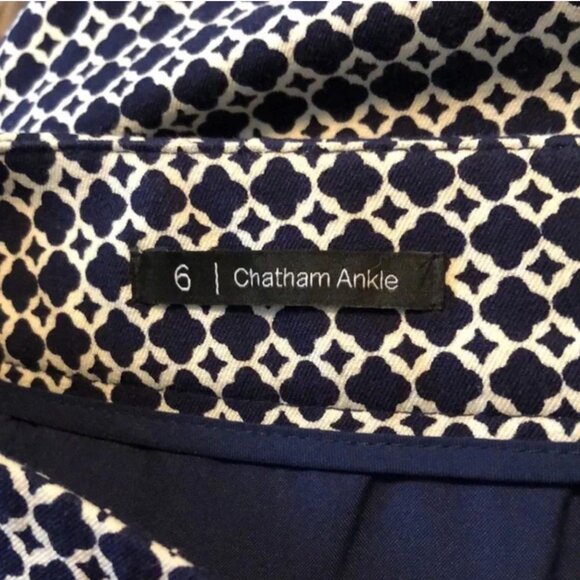 Talbots Chatham Ankle Pants - Geo Print size 6 - Picture 11 of 15